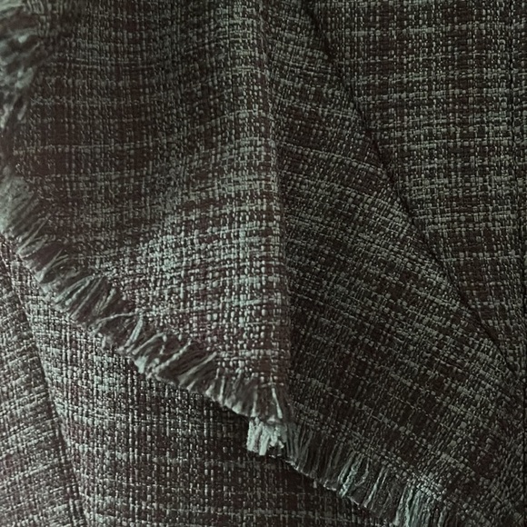 NWT Chelsea28 Ruffle Detail Plaid Sheath Dress Size 10 - Picture 9 of 16